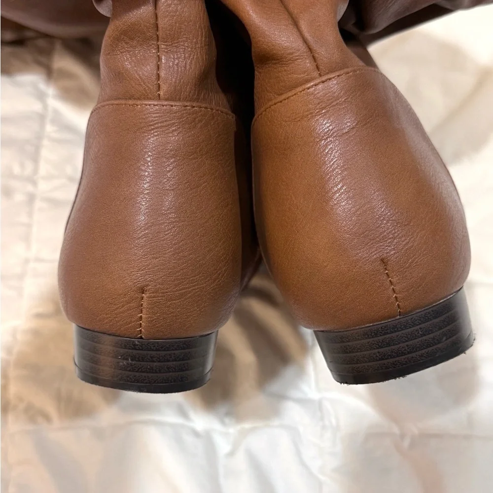 Dream Pairs Tan Over the Knee Boots sz 8.5 like new